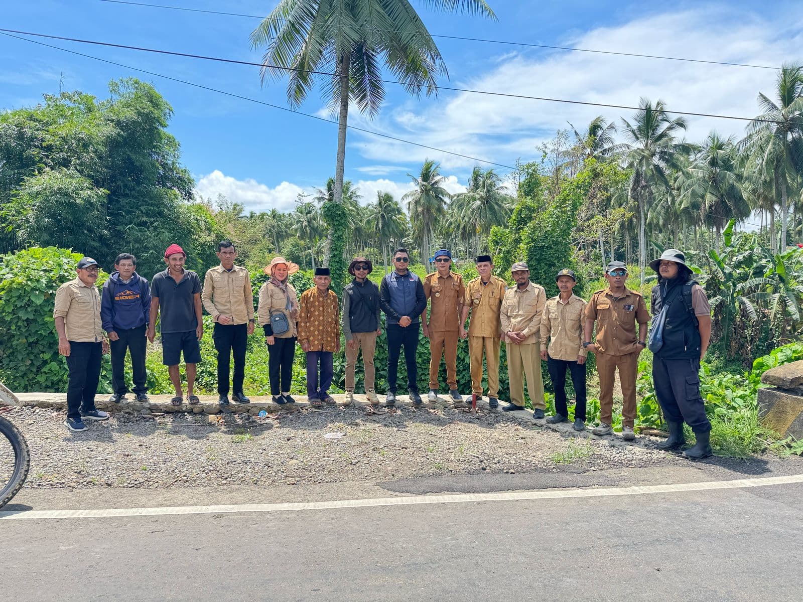 Monev Tim Bulukumba I dan Pelacakan Batas Desa Kecamatan Herlang